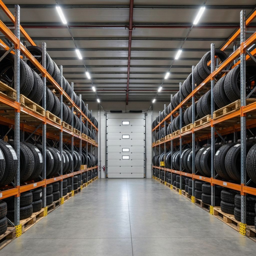 Premium automotive warehouse